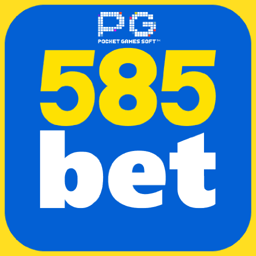 Imagem promovendo o canal oficial da 585BET no Telegram